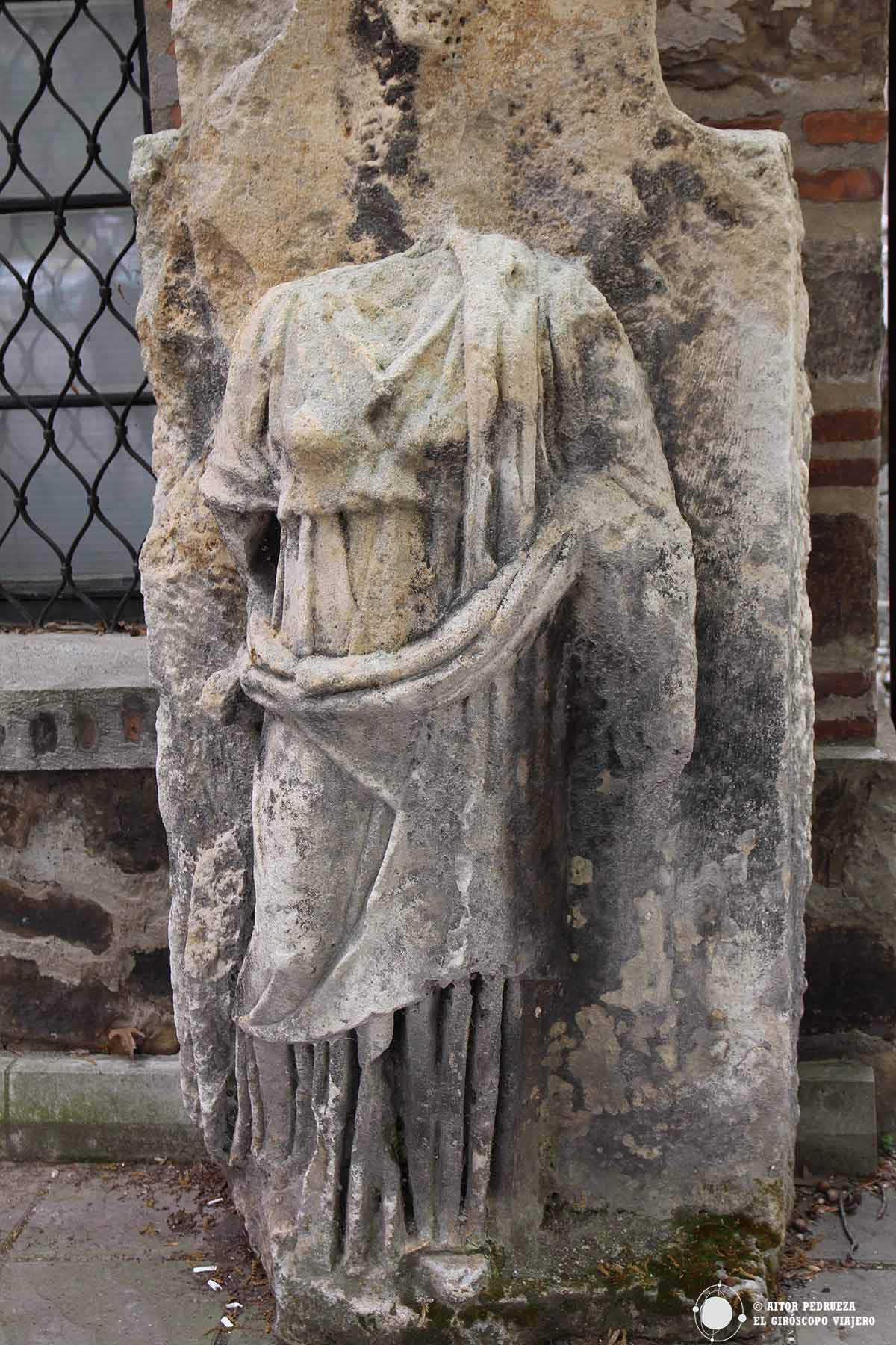 Escultura de época romana de la antigua ciudad de Serdica