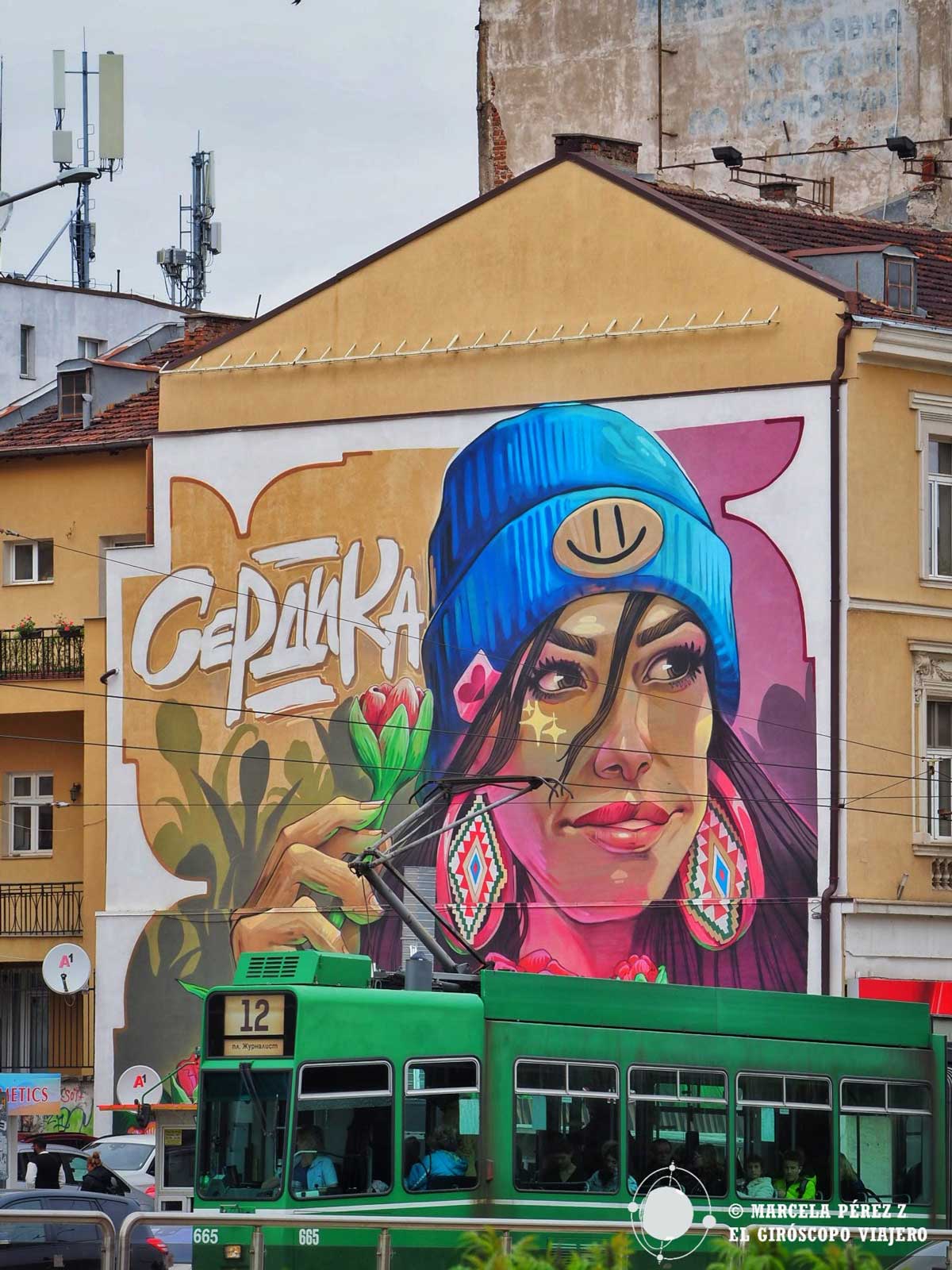Graffiti en Sofía