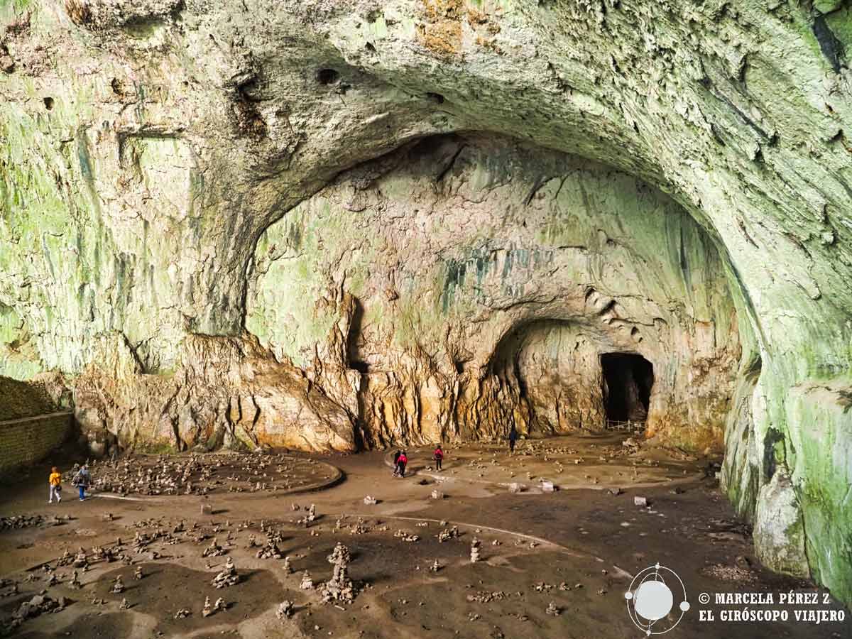 Zona del "altar" de Cueva de Devetàshka