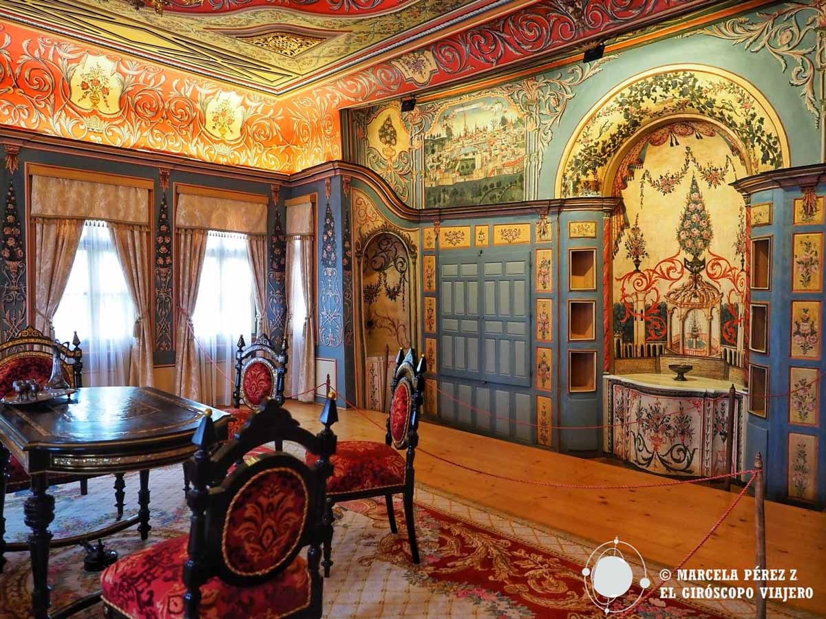 Interior de la Casa Stepan Hindliyan en Plovdiv